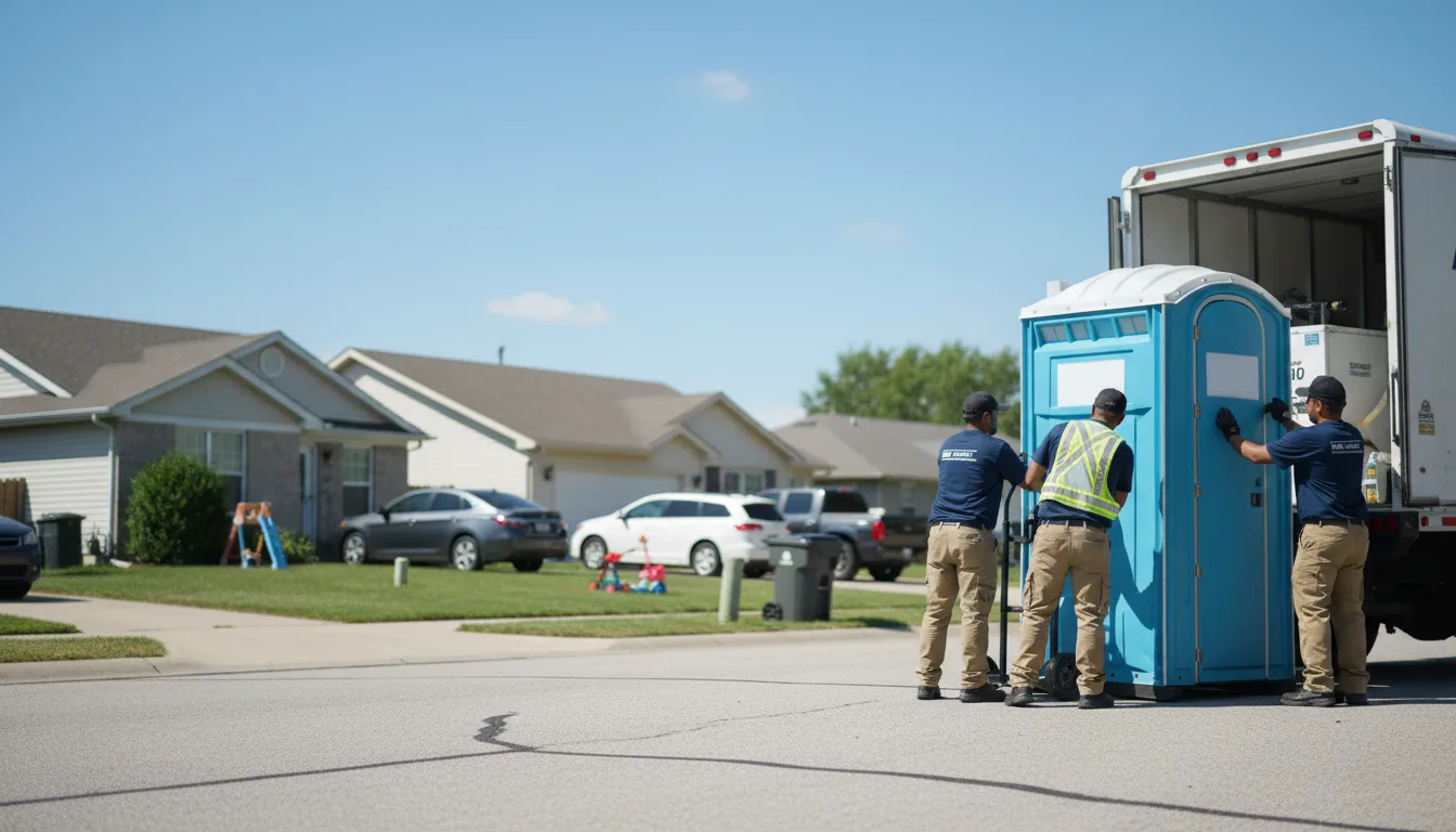 Standard Porta Potty Rentals in Dunlap, IL near me
